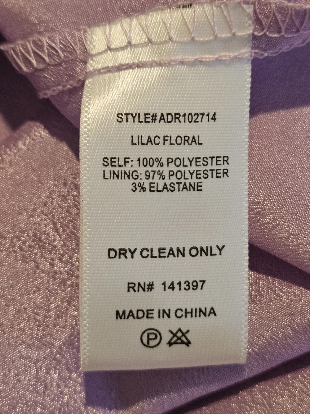 NWT Astr Pleated Midi Dress Size S Lavender Purple Floral Preppy Feminine - Picture 8 of 11